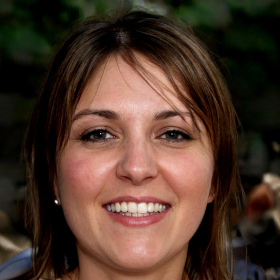 Kursleiterin bei der Arbeit